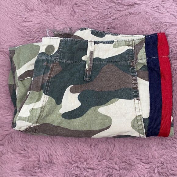 Mother Camouflage Distressed The No Zip Misfit Manmade Cutoff - Picture 1 of 14